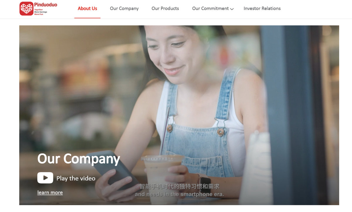 Pinduoduo - one of the largest ecommerce platforms in 2024
